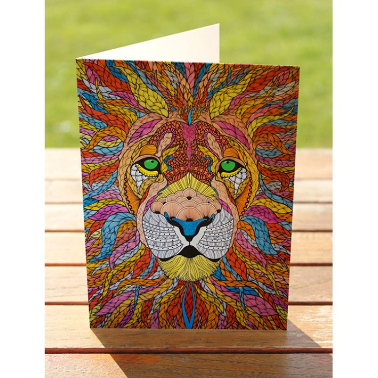 Lion card